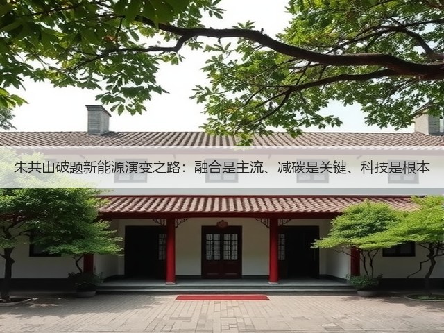 朱共山破题新能源演变之路:融合是主流、减碳是关键、科技是根本(图1) 朱共山破题新能源演变之路:融合是主流、减碳是关键、科技是根本(图1)