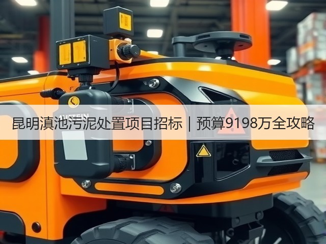 昆明滇池污泥处置项目招标|预算9198万全攻略(图3) 昆明滇池污泥处置项目招标|预算9198万全攻略(图3)