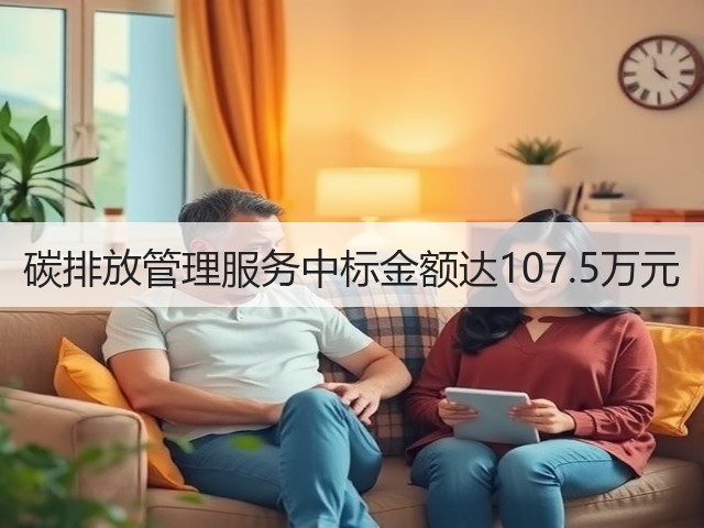 碳排放管理服务中标金额达107.5万元(图3) 碳排放管理服务中标金额达107.5万元(图3)