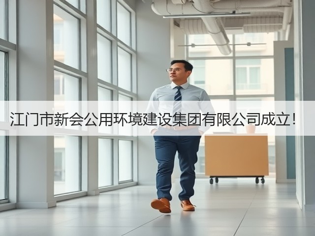 江门市新会公用环境建设集团有限公司成立!(图1) 江门市新会公用环境建设集团有限公司成立!(图1)