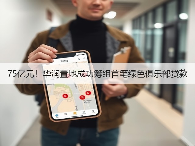 75亿元！华润置地成功筹组首笔绿色俱乐部贷款(图2)