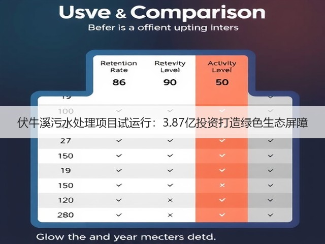 伏牛溪污水处理项目试运行:3.87亿投资打造绿色生态屏障(图1) 伏牛溪污水处理项目试运行:3.87亿投资打造绿色生态屏障(图1)