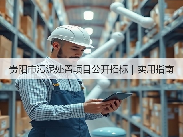 贵阳市污泥处置项目公开招标|实用指南(图2) 贵阳市污泥处置项目公开招标|实用指南(图2)