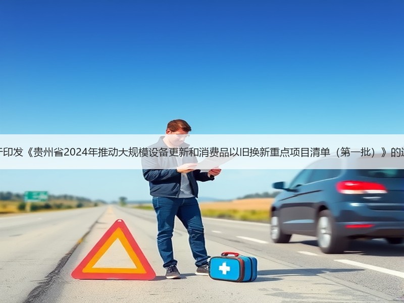 关于印发《贵州省2024年推动大规模设备更新和消费品以旧换新重点项目清单（第一批）》的通知