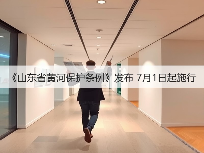 《山东省黄河保护条例》发布 7月1日起施行