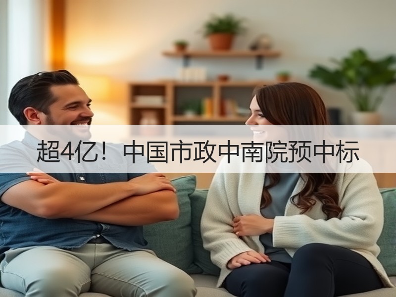 超4亿！中国市政中南院预中标