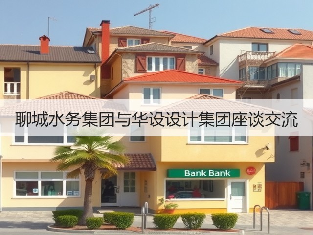 聊城水务集团与华设设计集团座谈交流(图1) 聊城水务集团与华设设计集团座谈交流(图1)