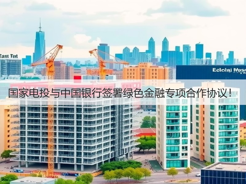 国家电投与中国银行签署绿色金融专项合作协议！