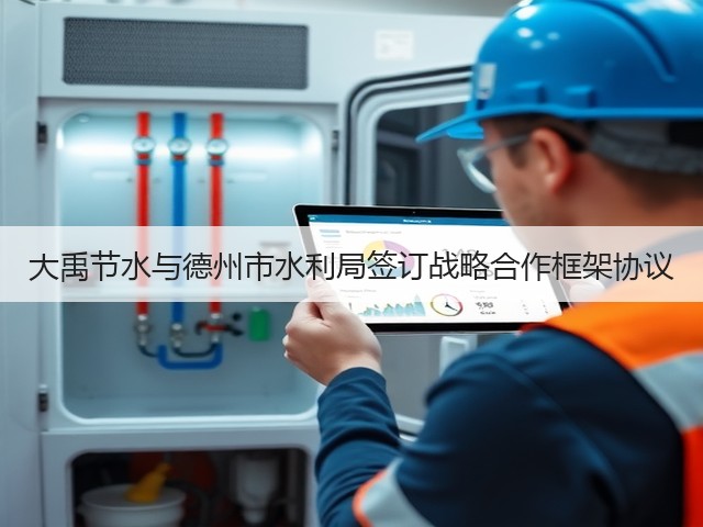 大禹节水与德州市水利局签订战略合作框架协议(图2) 大禹节水与德州市水利局签订战略合作框架协议(图2)