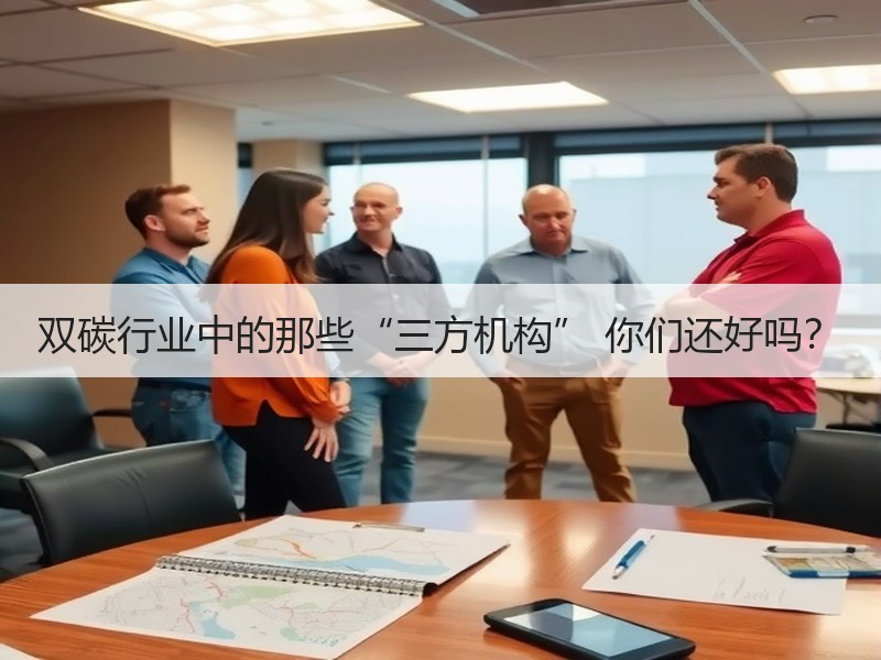 双碳行业中的那些“三方机构” 你们还好吗？