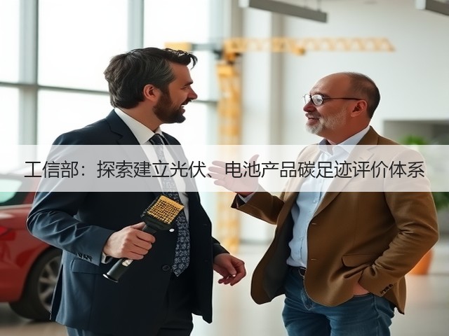工信部:探索建立光伏、电池产品碳足迹评价体系(图1) 工信部:探索建立光伏、电池产品碳足迹评价体系(图1)
