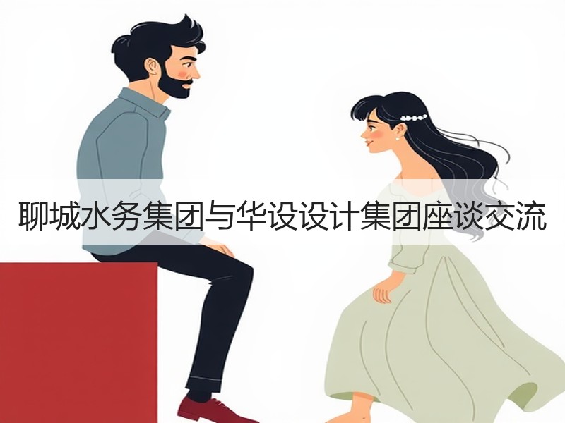 聊城水务集团与华设设计集团座谈交流