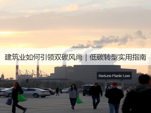 建筑业如何引领双碳风尚|低碳转型实用指南(图3) 建筑业如何引领双碳风尚|低碳转型实用指南(图3)