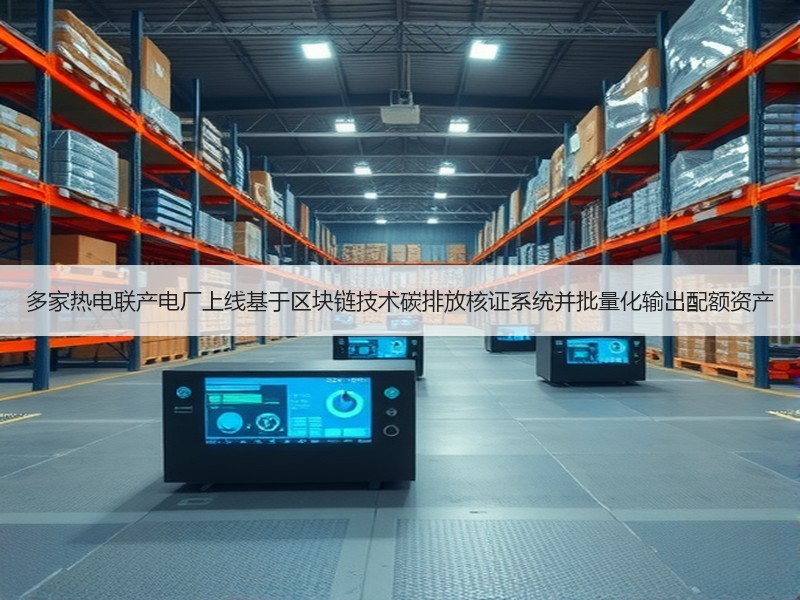 多家热电联产电厂上线基于区块链技术碳排放核证系统并批量化输出配额资产
