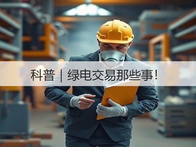 科普｜绿电交易那些事！(图1)