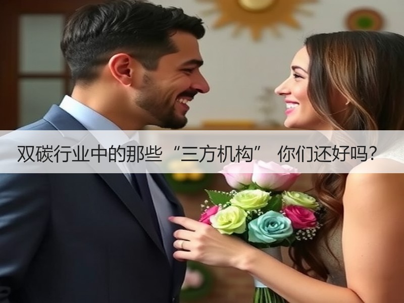 双碳行业中的那些“三方机构” 你们还好吗？