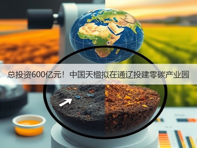 总投资600亿元！中国天楹拟在通辽投建零碳产业园(图3)