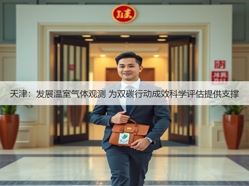 天津：发展温室气体观测 为双碳行动成效科学评估提供支撑