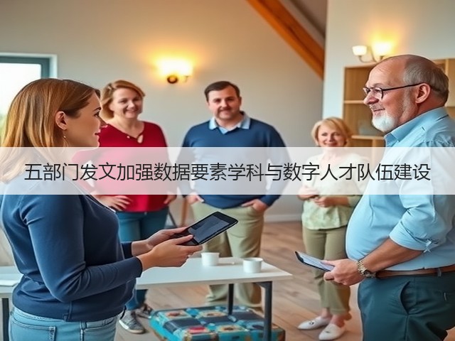 五部门发文加强数据要素学科与数字人才队伍建设(图1) 五部门发文加强数据要素学科与数字人才队伍建设(图1)