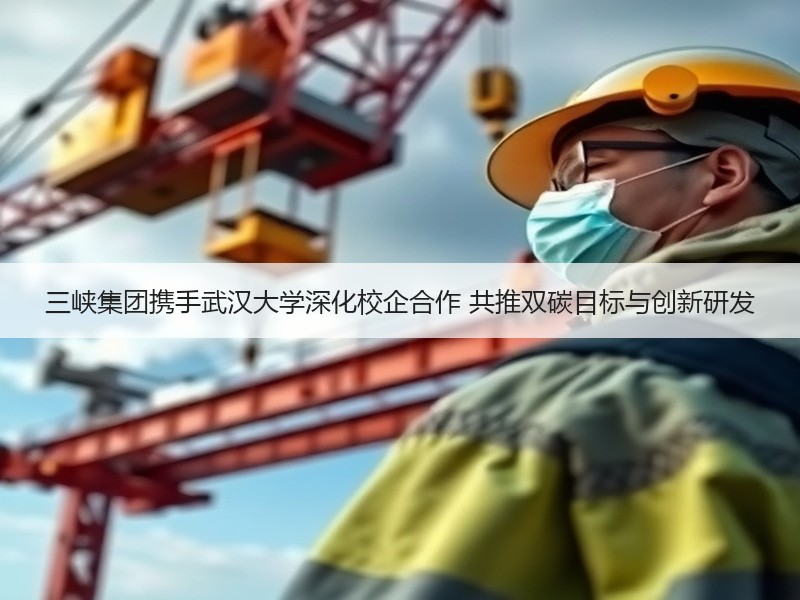 三峡集团携手武汉大学深化校企合作 共推双碳目标与创新研发 三峡集团携手武汉大学深化校企合作 共推双碳目标与创新研发