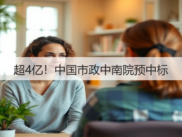 超4亿!中国市政中南院预中标(图1) 超4亿!中国市政中南院预中标(图1)