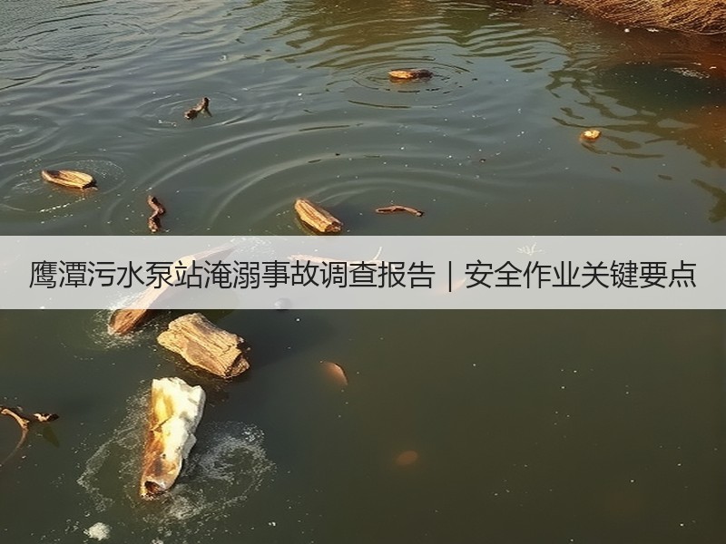 鹰潭污水泵站淹溺事故调查报告|安全作业关键要点 鹰潭污水泵站淹溺事故调查报告|安全作业关键要点
