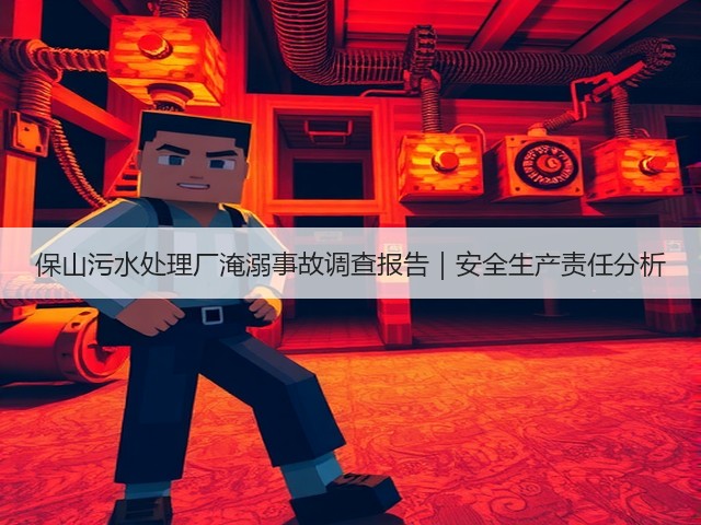 保山污水处理厂淹溺事故调查报告|安全生产责任分析(图1) 保山污水处理厂淹溺事故调查报告|安全生产责任分析(图1)