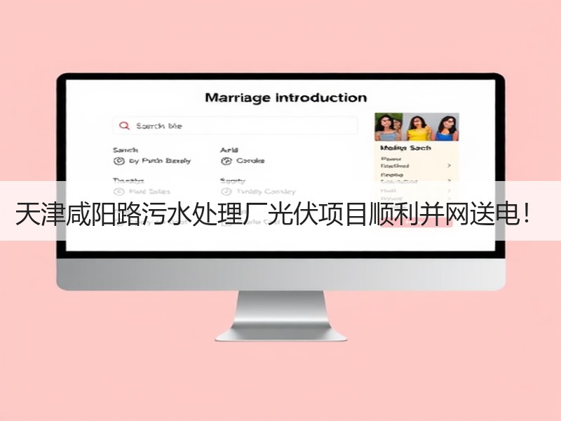 天津咸阳路污水处理厂光伏项目顺利并网送电！