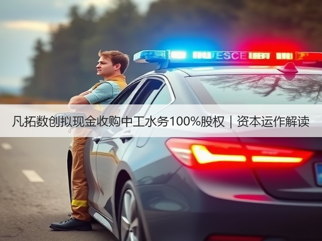 凡拓数创拟现金收购中工水务100%股权|资本运作解读(图1) 凡拓数创拟现金收购中工水务100%股权|资本运作解读(图1)
