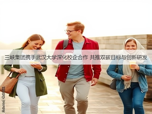 三峡集团携手武汉大学深化校企合作 共推双碳目标与创新研发(图1) 三峡集团携手武汉大学深化校企合作 共推双碳目标与创新研发(图1)