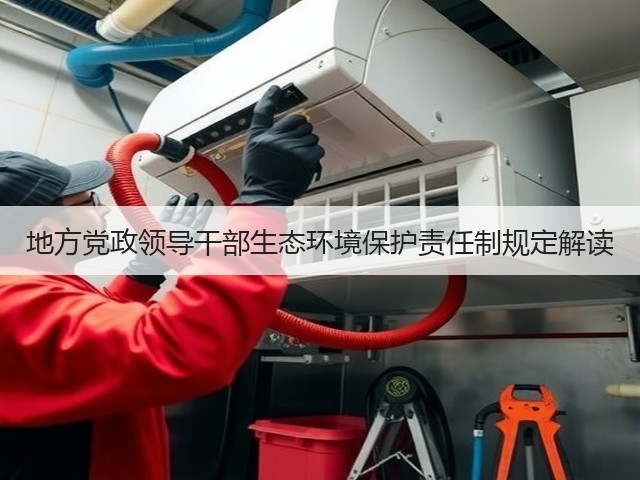 地方党政领导干部生态环境保护责任制规定解读(图2)