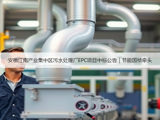 安徽江南产业集中区污水处理厂EPC项目中标公告|节能国祯牵头(图2) 安徽江南产业集中区污水处理厂EPC项目中标公告|节能国祯牵头(图2)