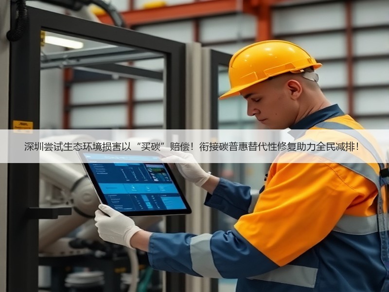 深圳尝试生态环境损害以“买碳”赔偿!衔接碳普惠替代性修复助力全民减排! 深圳尝试生态环境损害以“买碳”赔偿!衔接碳普惠替代性修复助力全民减排!