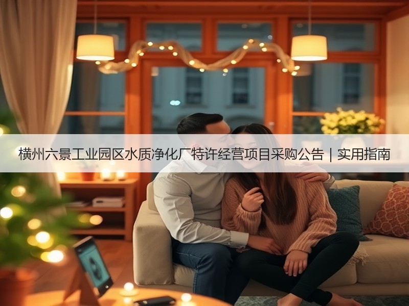 横州六景工业园区水质净化厂特许经营项目采购公告|实用指南 横州六景工业园区水质净化厂特许经营项目采购公告|实用指南