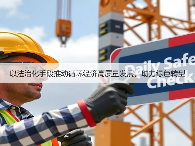 以法治化手段推动循环经济高质量发展，助力绿色转型(图2)