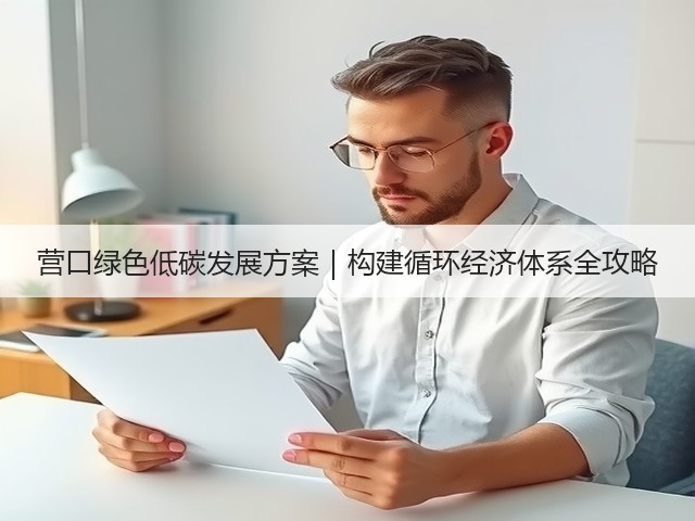营口绿色低碳发展方案|构建循环经济体系全攻略(图2) 营口绿色低碳发展方案|构建循环经济体系全攻略(图2)