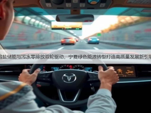 熔盐储能与污水零排放双轮驱动，宁夏绿色能源转型打造高质量发展新引擎(图1)