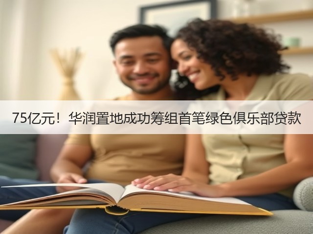 75亿元!华润置地成功筹组首笔绿色俱乐部贷款(图1) 75亿元!华润置地成功筹组首笔绿色俱乐部贷款(图1)