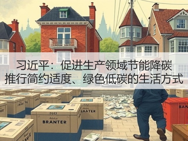 习近平:促进生产领域节能降碳 推行简约适度、绿色低碳的生活方式(图1) 习近平:促进生产领域节能降碳 推行简约适度、绿色低碳的生活方式(图1)