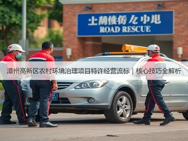 漳州高新区农村环境治理项目特许经营流标|核心技巧全解析(图3) 漳州高新区农村环境治理项目特许经营流标|核心技巧全解析(图3)