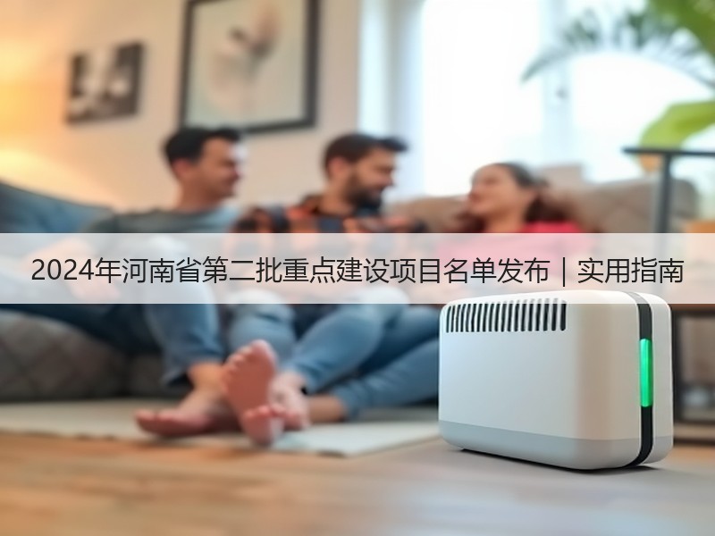 2024年河南省第二批重点建设项目名单发布|实用指南 2024年河南省第二批重点建设项目名单发布|实用指南