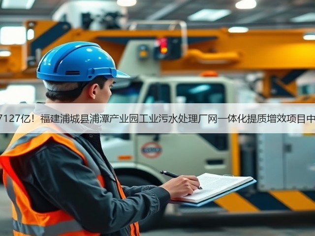 1.7127亿!福建浦城县浦潭产业园工业污水处理厂网一体化提质增效项目中标(图3) 1.7127亿!福建浦城县浦潭产业园工业污水处理厂网一体化提质增效项目中标(图3)