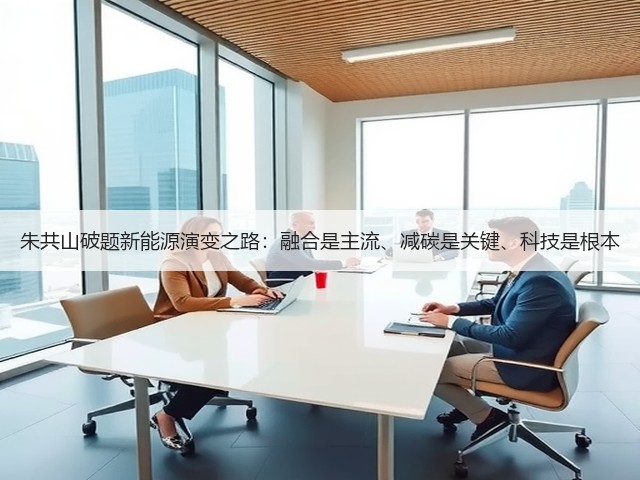 朱共山破题新能源演变之路：融合是主流、减碳是关键、科技是根本(图3)