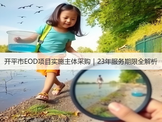 开平市EOD项目实施主体采购|23年服务期限全解析(图1) 开平市EOD项目实施主体采购|23年服务期限全解析(图1)