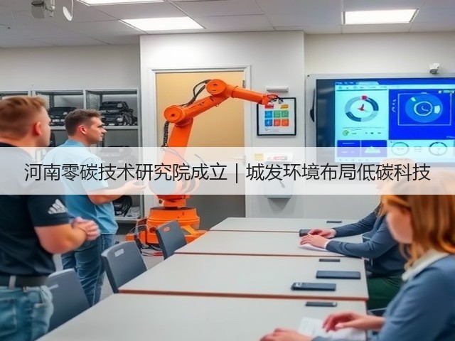 河南零碳技术研究院成立|城发环境布局低碳科技(图3) 河南零碳技术研究院成立|城发环境布局低碳科技(图3)