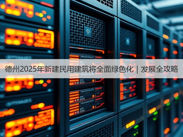 德州2025年新建民用建筑将全面绿色化|发展全攻略(图3) 德州2025年新建民用建筑将全面绿色化|发展全攻略(图3)