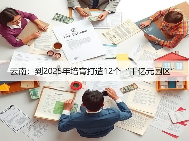 云南:到2025年培育打造12个“千亿元园区”(图3) 云南:到2025年培育打造12个“千亿元园区”(图3)