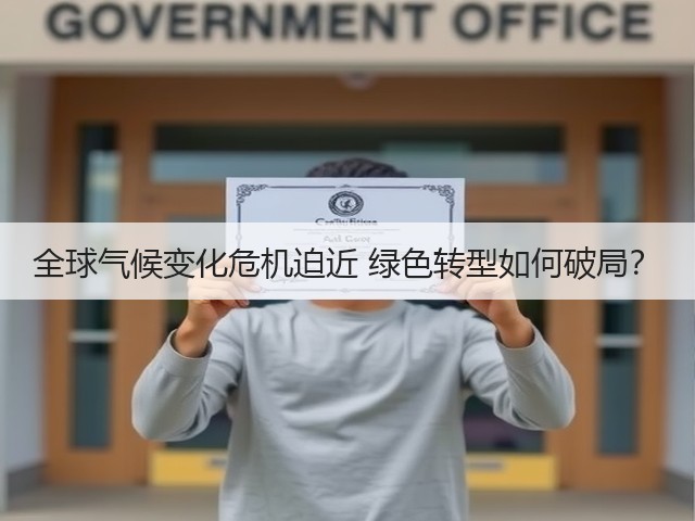 全球气候变化危机迫近 绿色转型如何破局?(图2) 全球气候变化危机迫近 绿色转型如何破局?(图2)