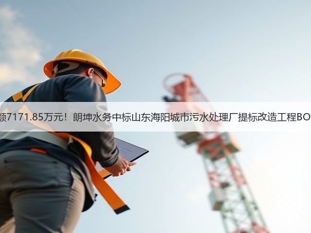 预算金额7171.85万元!朗坤水务中标山东海阳城市污水处理厂提标改造工程BOOT项目(图2) 预算金额7171.85万元!朗坤水务中标山东海阳城市污水处理厂提标改造工程BOOT项目(图2)