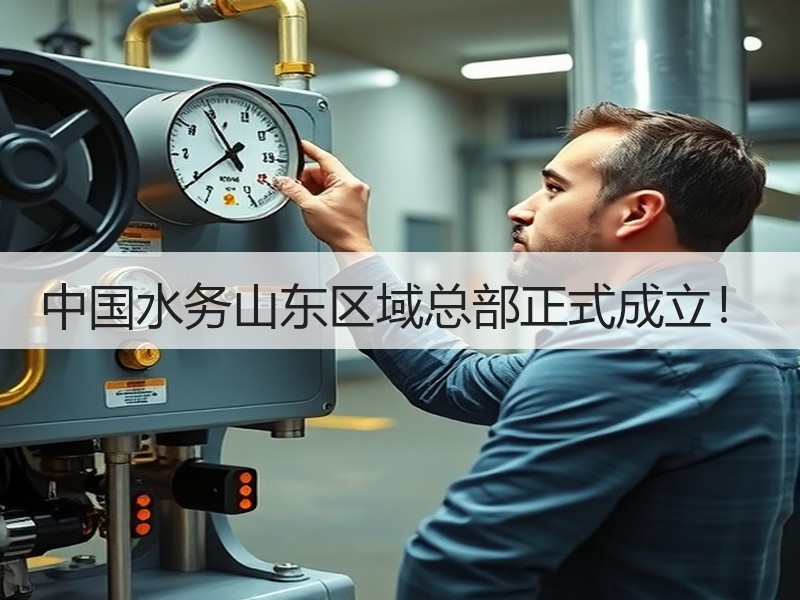 中国水务山东区域总部正式成立！
